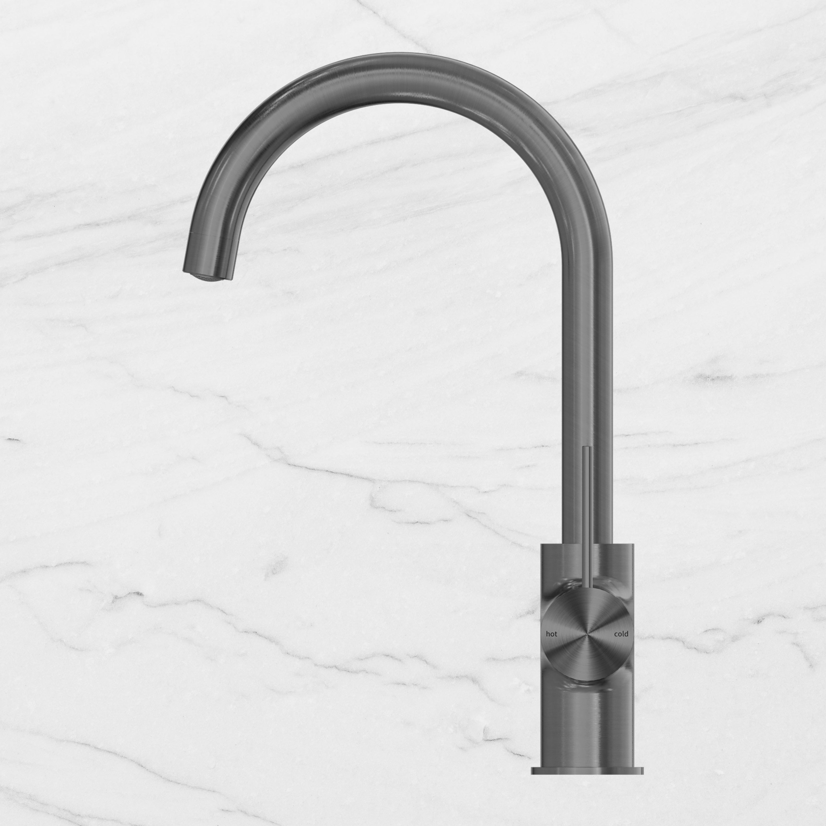 Mecca Brushed Gunmetal Kitchen Mixer