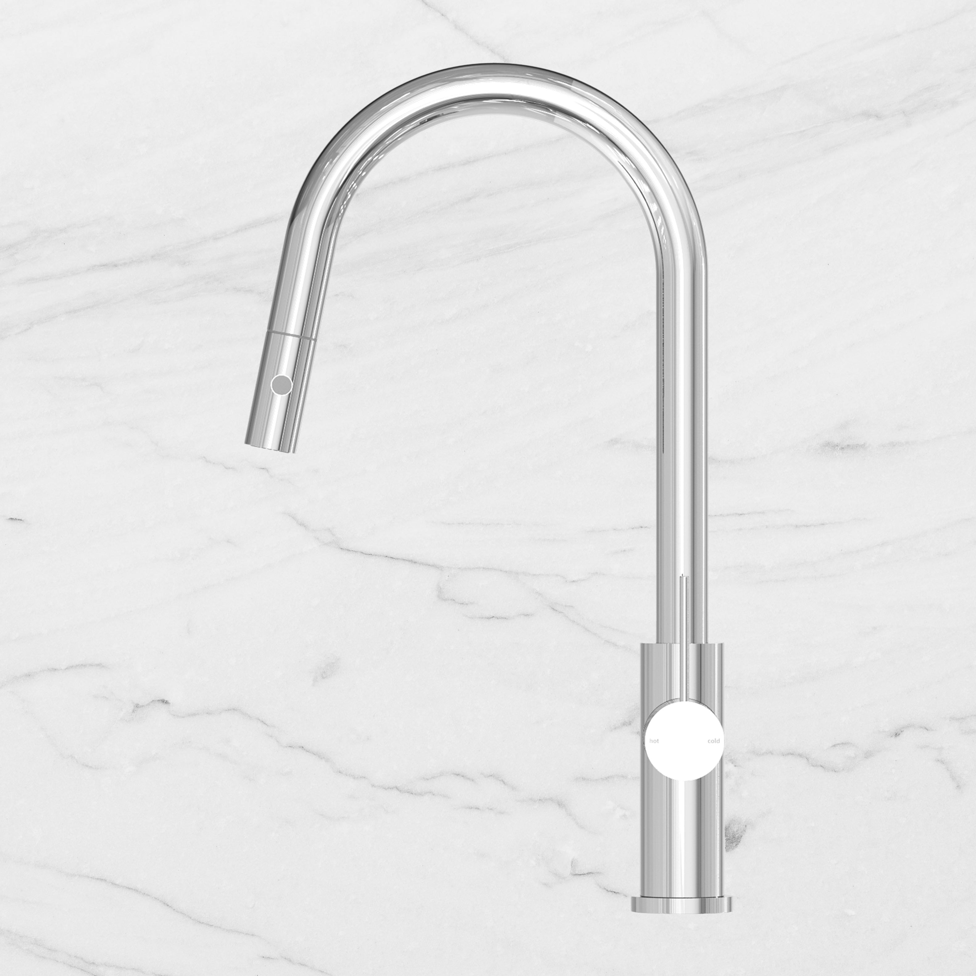 Mecca Chrome Pull Out Sink Mixer With Veggie Spray Function