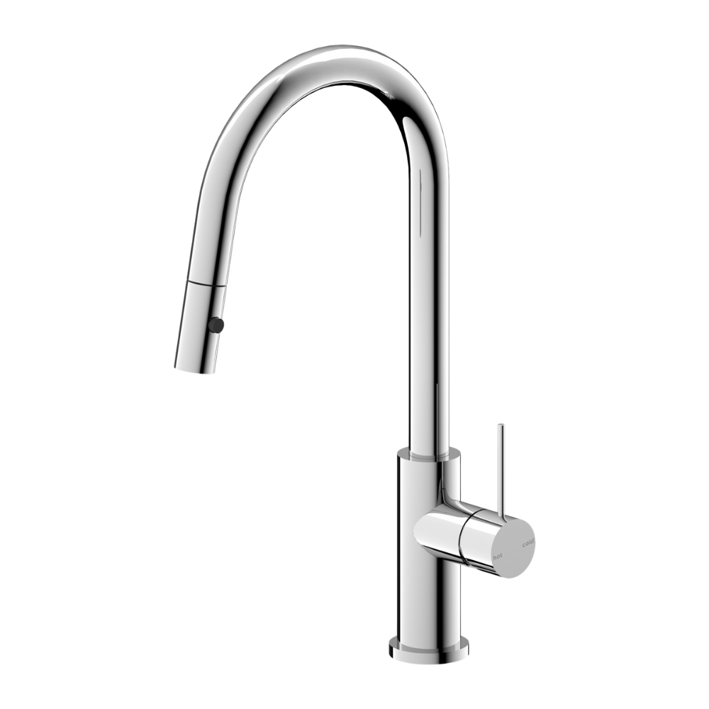 Mecca Chrome Pull Out Sink Mixer With Veggie Spray Function