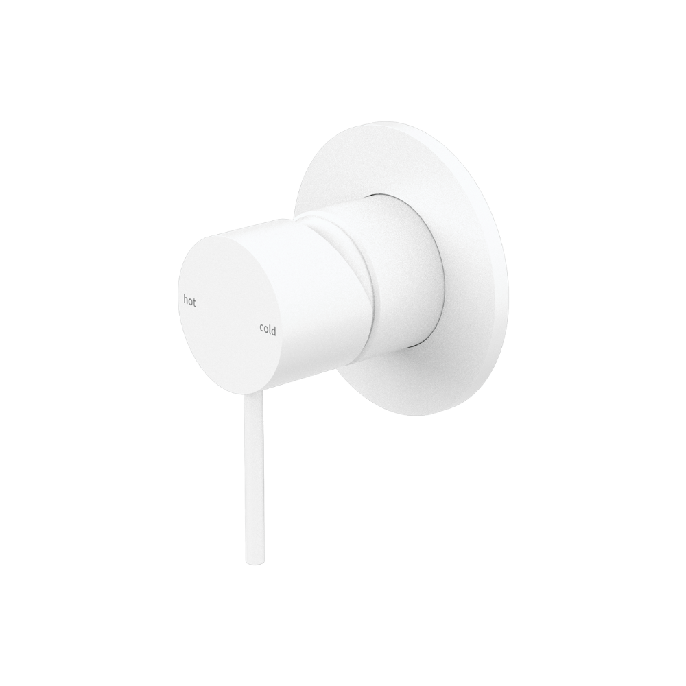 Mecca Shower Mixer Matte White