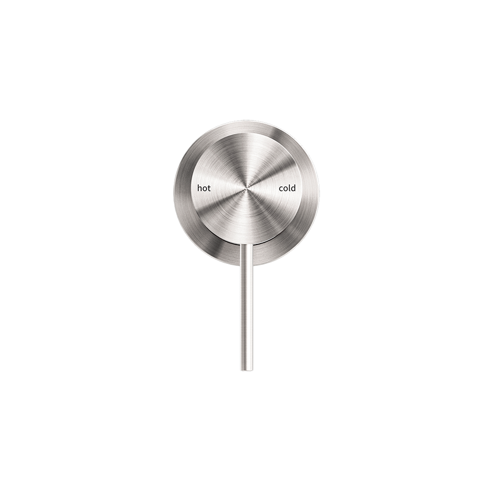 Mecca Shower Mixer with 60mm Plate Brushed Nickel