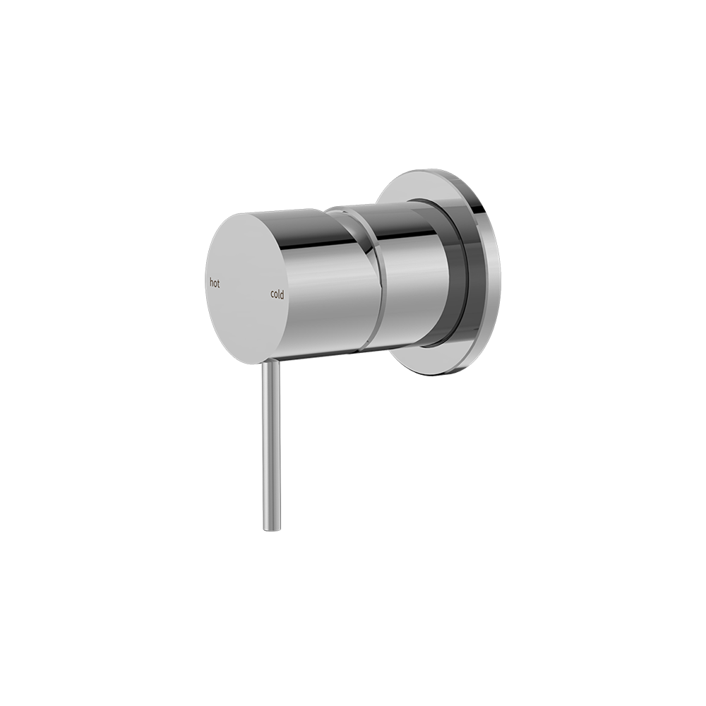 Mecca Shower Mixer with 60mm Plate Chrome