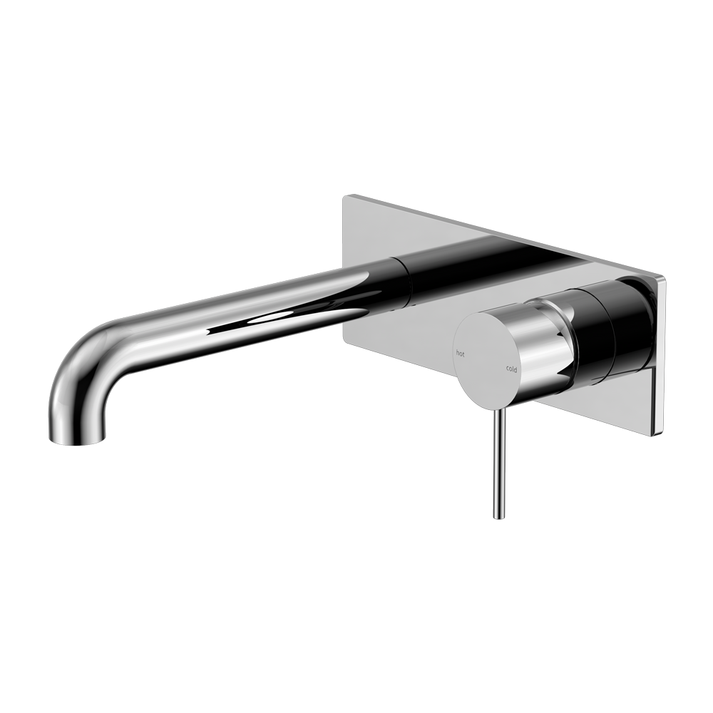 Mecca Wall Basin/Bath Mixer 160mm Chrome