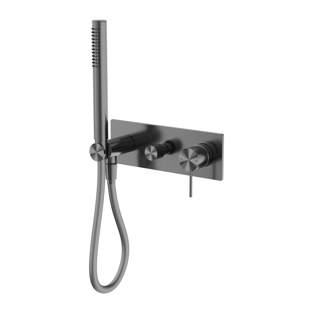 Mecca Shower Mixer Divertor System Gun Metal