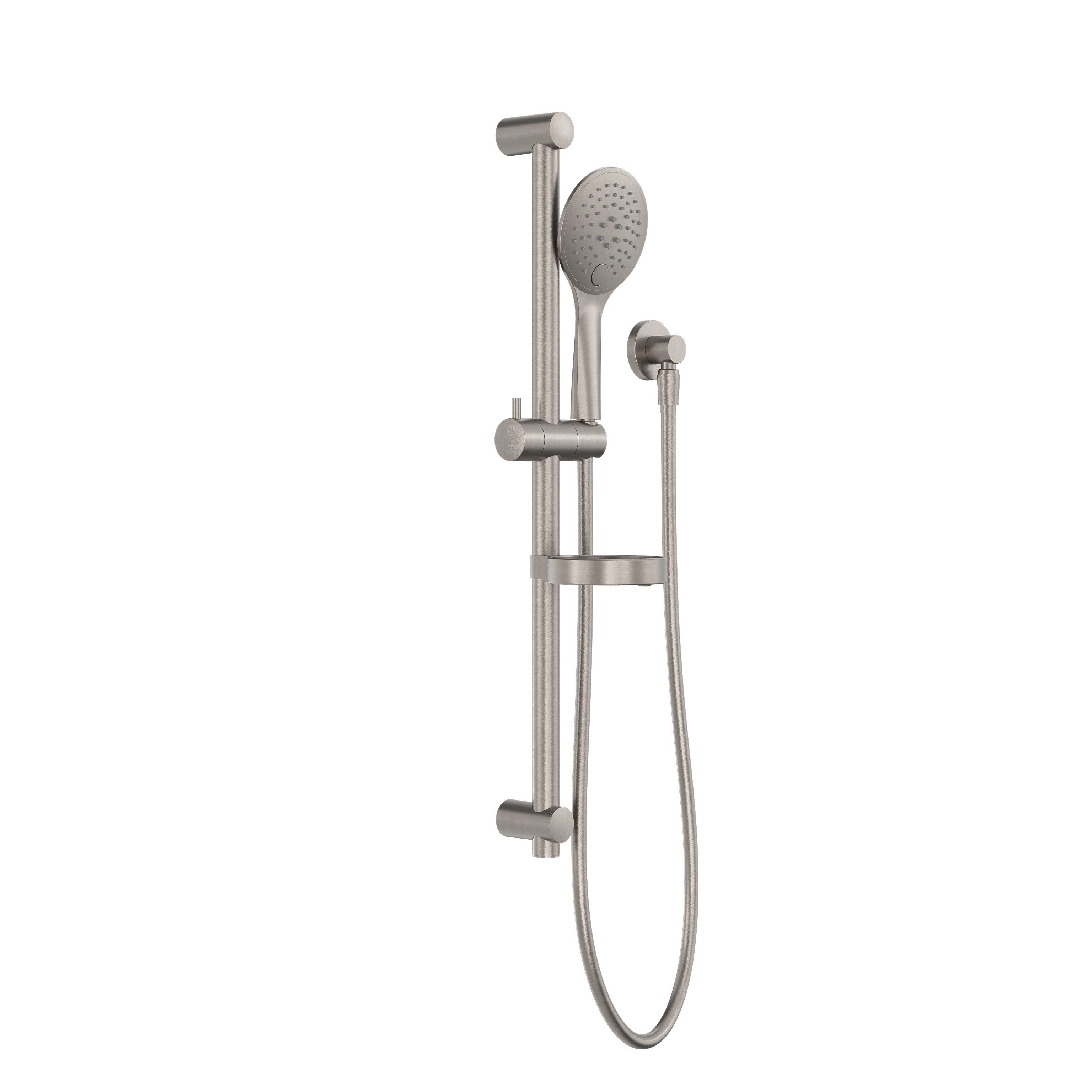 Round Project Rail Shower Brushed Nickel