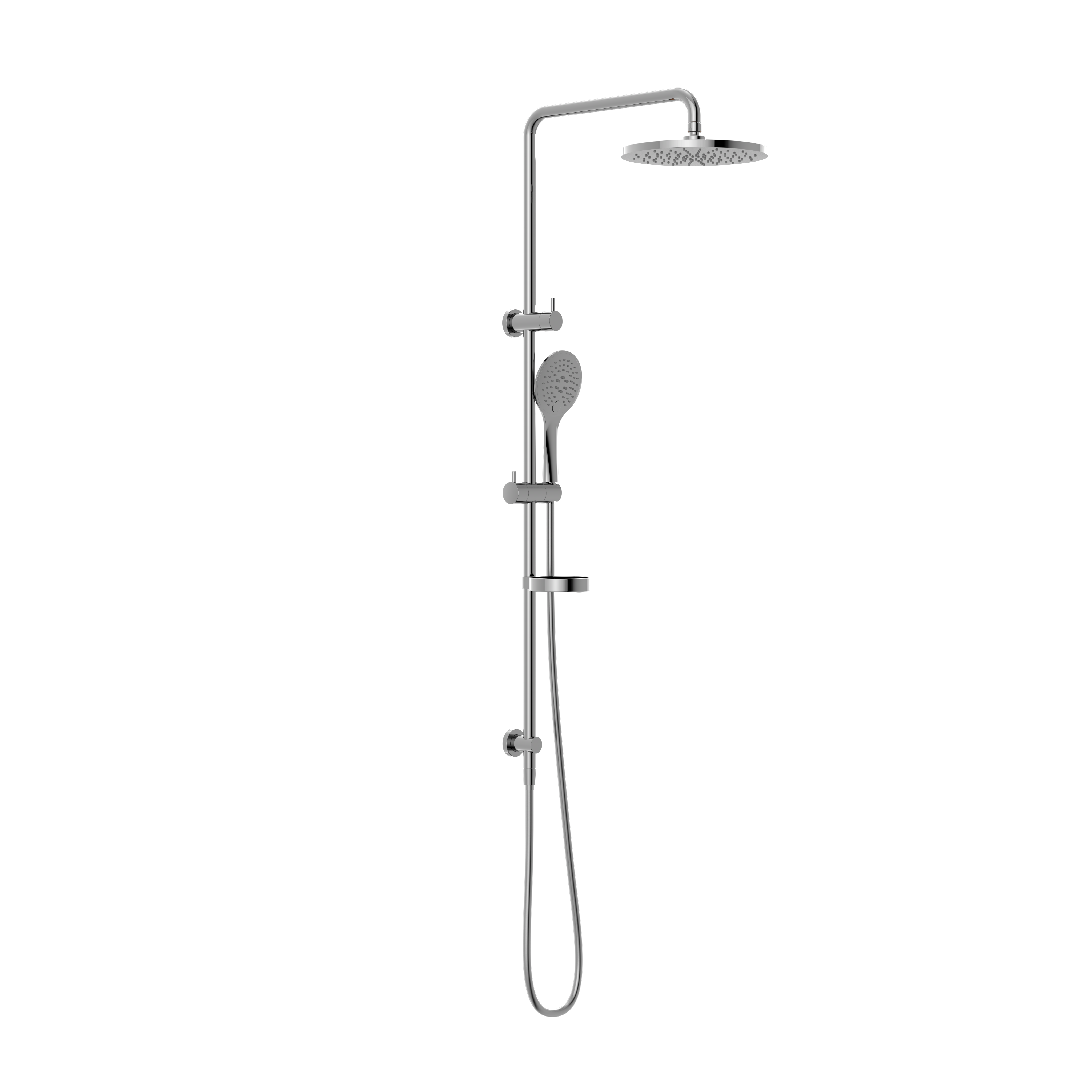 Project Twin Shower Set Chrome