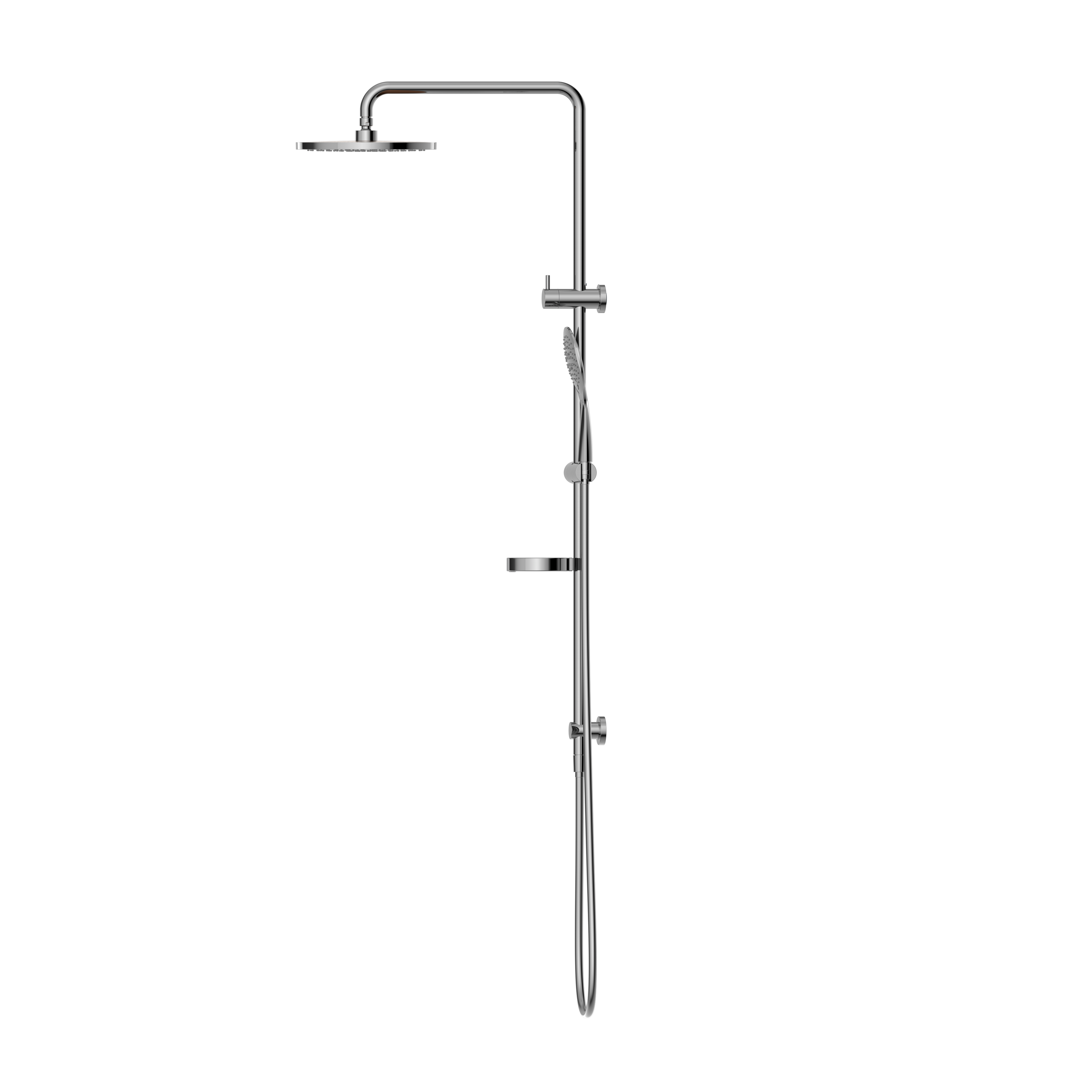 Project Twin Shower Set Chrome