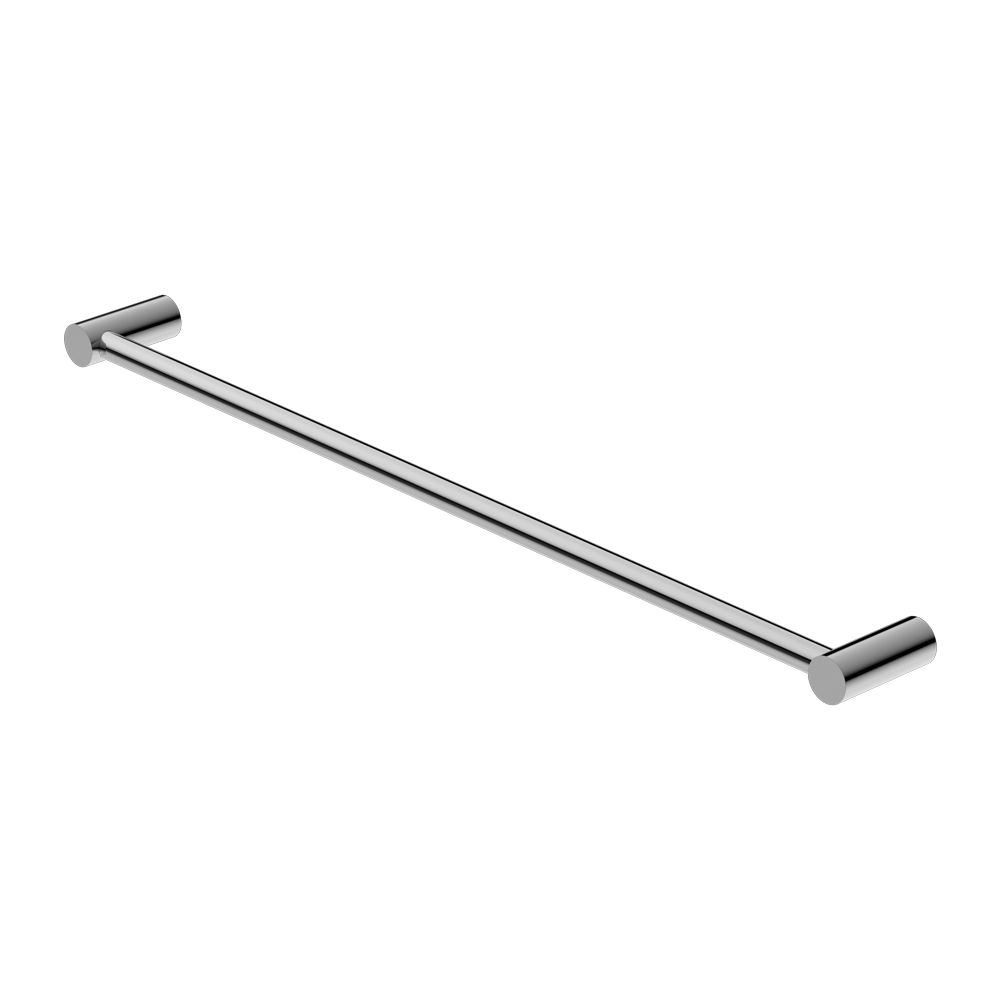 New Mecca Single Towel Rail 800mm Chrome