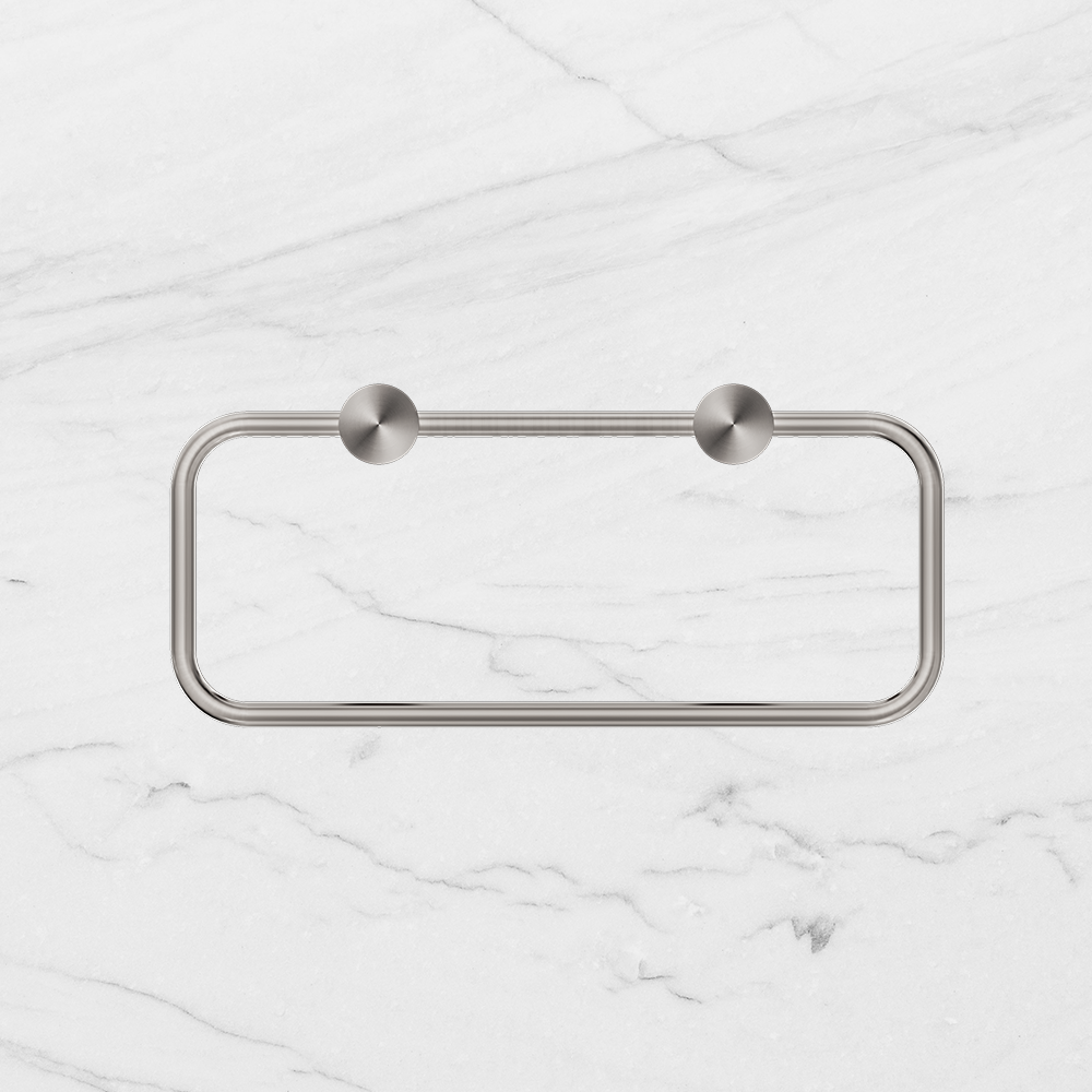 New Mecca Towel Ring Brushed Nickel