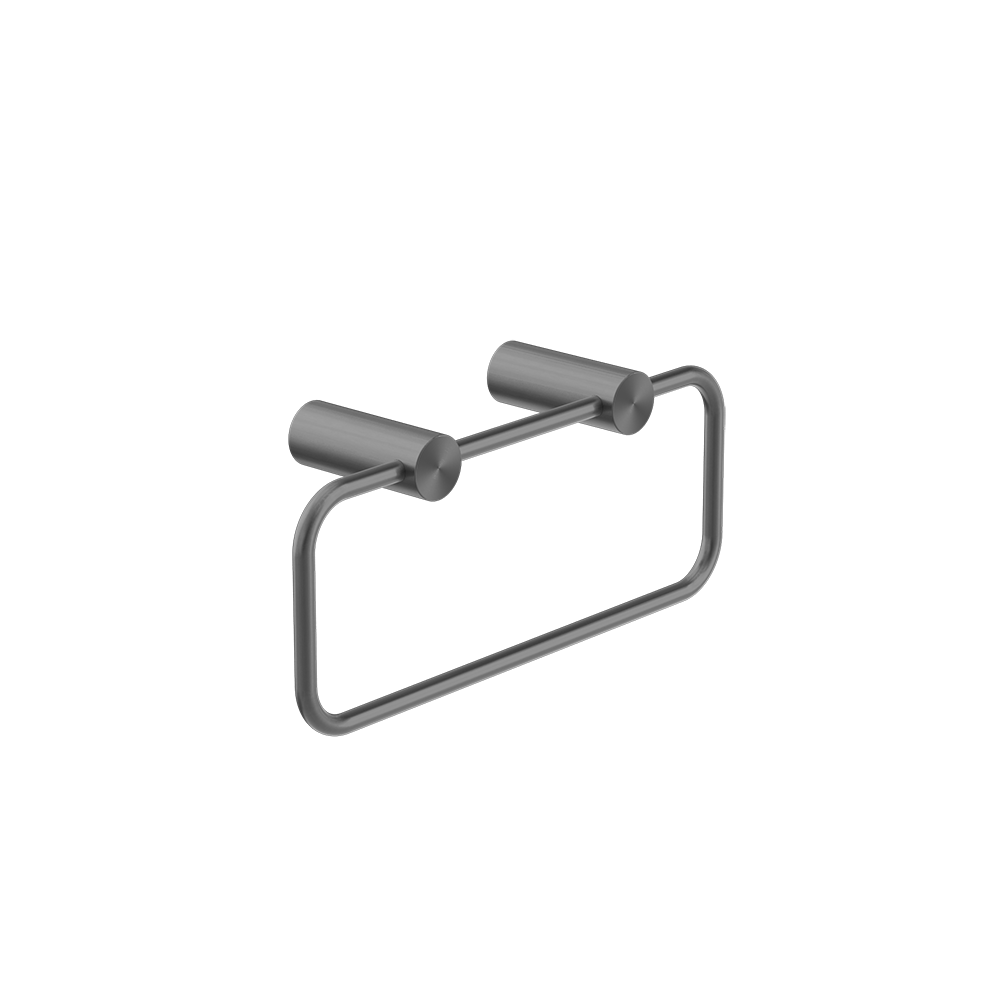 New Mecca Towel Ring Brushed Gunmetal