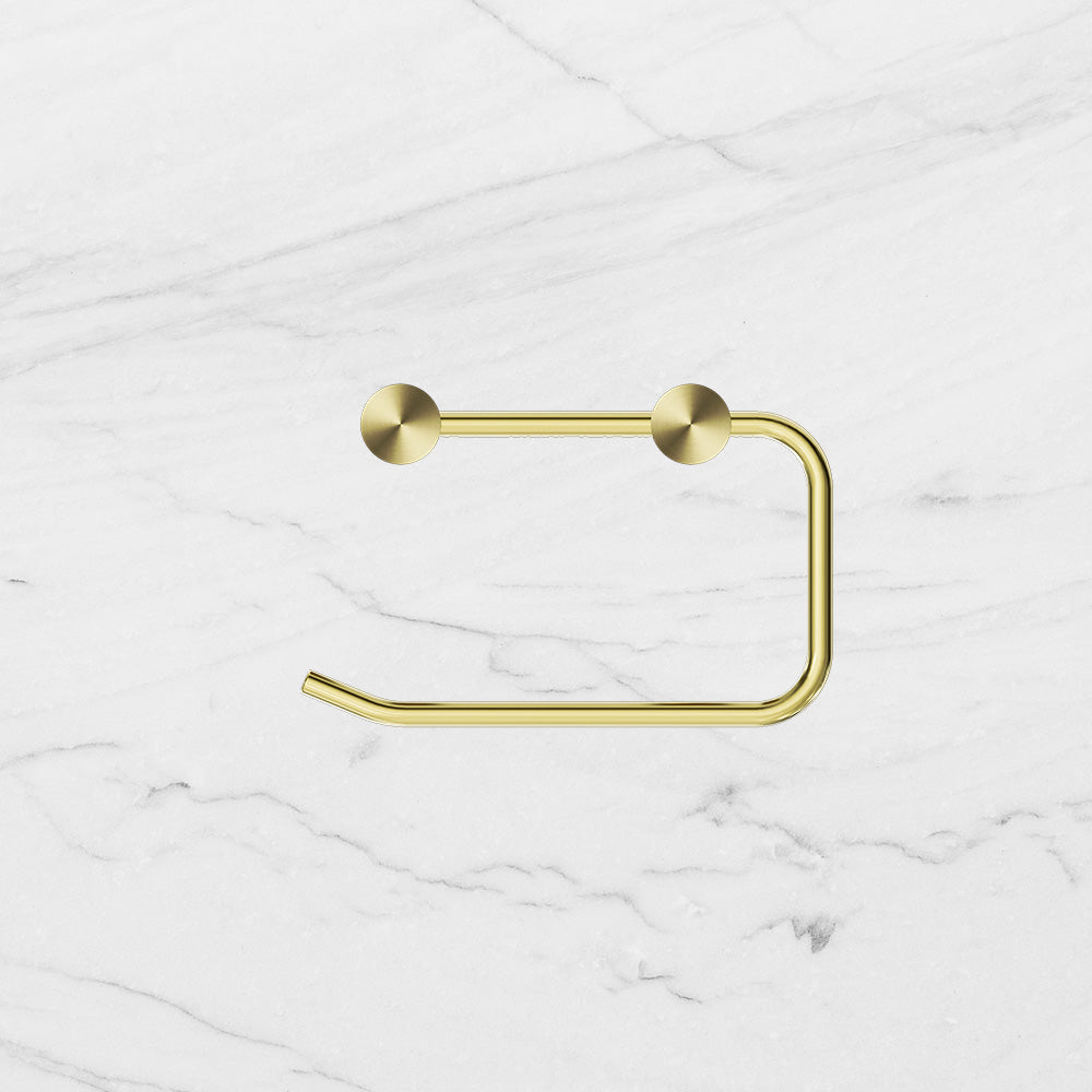 New Mecca Toilet Roll Holder Brushed Gold