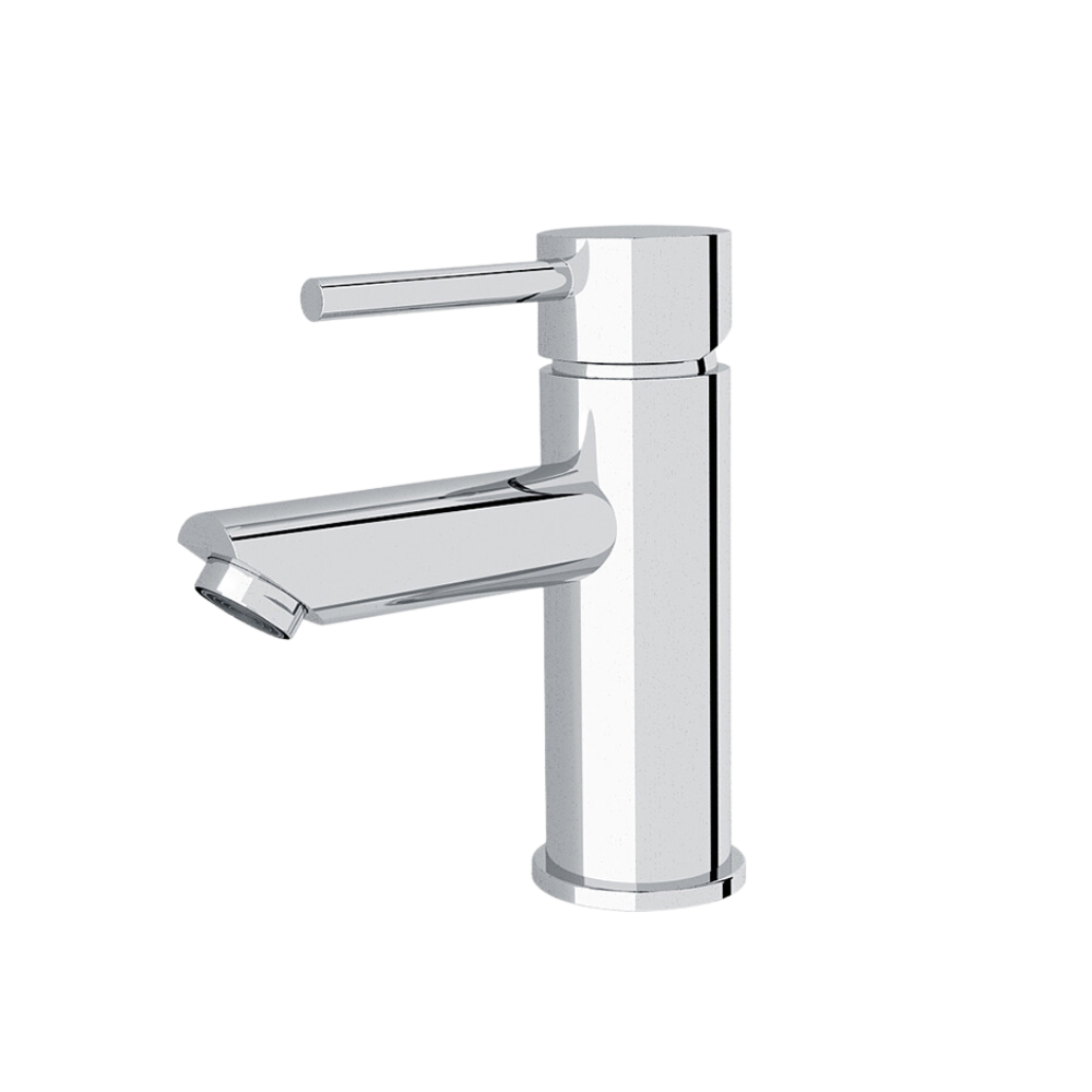 Dolce Basin Mixer Straight Spout Chrome