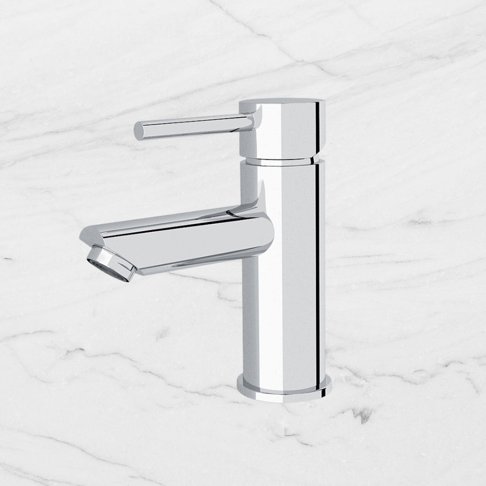 Dolce Basin Mixer Straight Spout Chrome