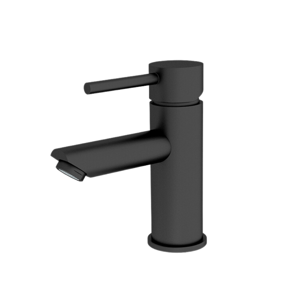 Dolce Basin Mixer Straight Spout Matte Black