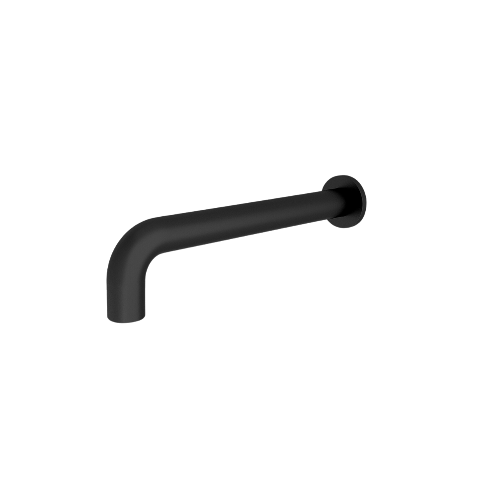 Dolce Basin Bath Spout Only 215mm Matte Black