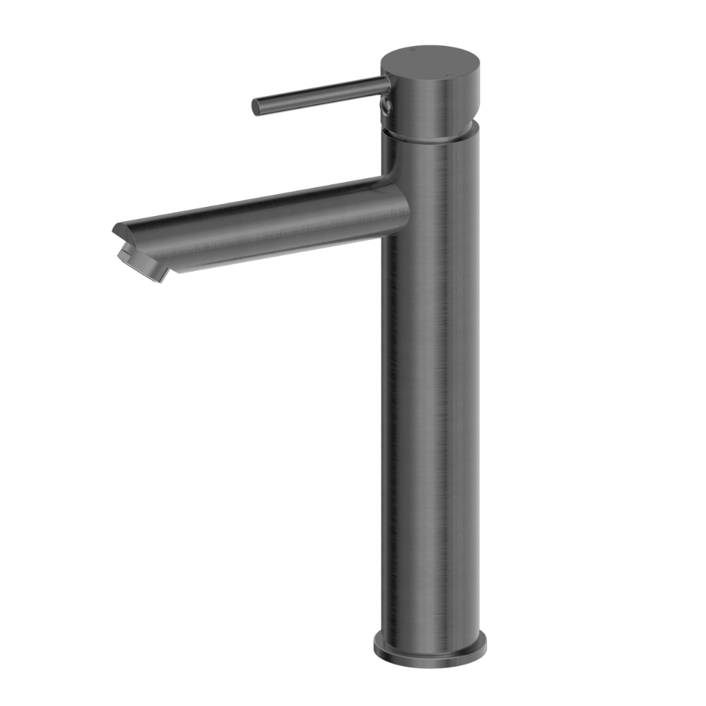 Dolce Tall Basin Mixer Brushed Gunmetal