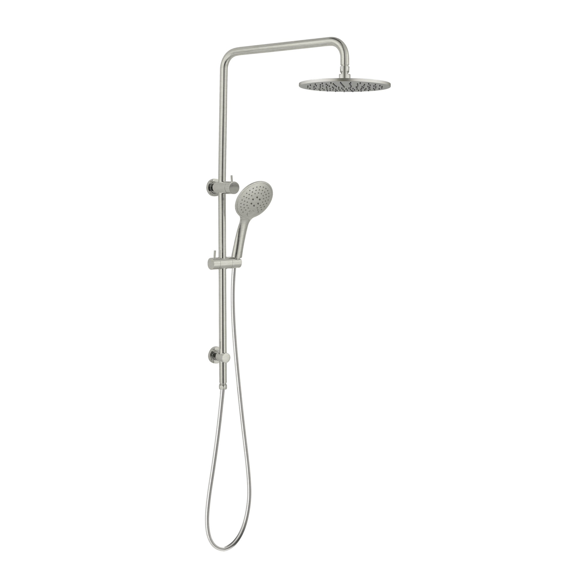 Dolce Shower Set Brushed Nickel