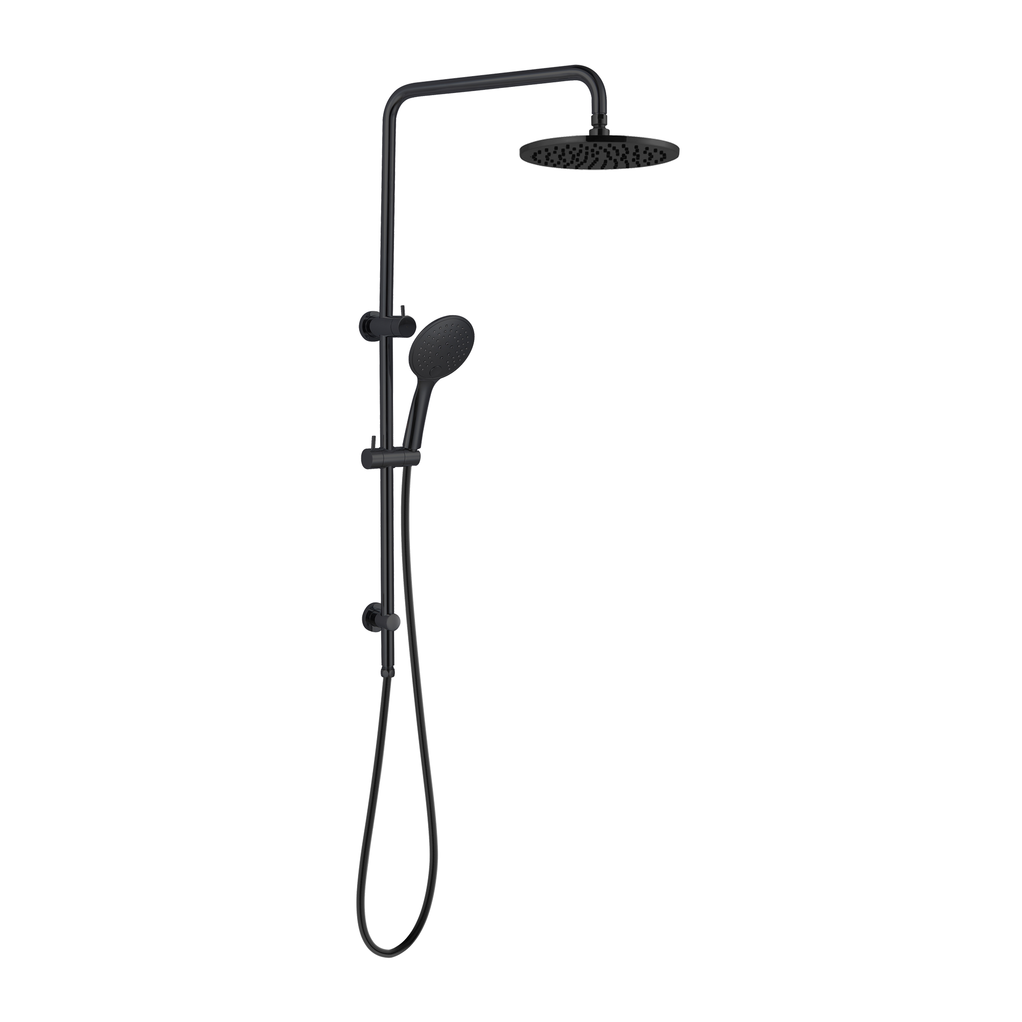 Dolce Shower Set Matte Black