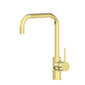 Dolce Square Kitchen Mixer Brushed Gold