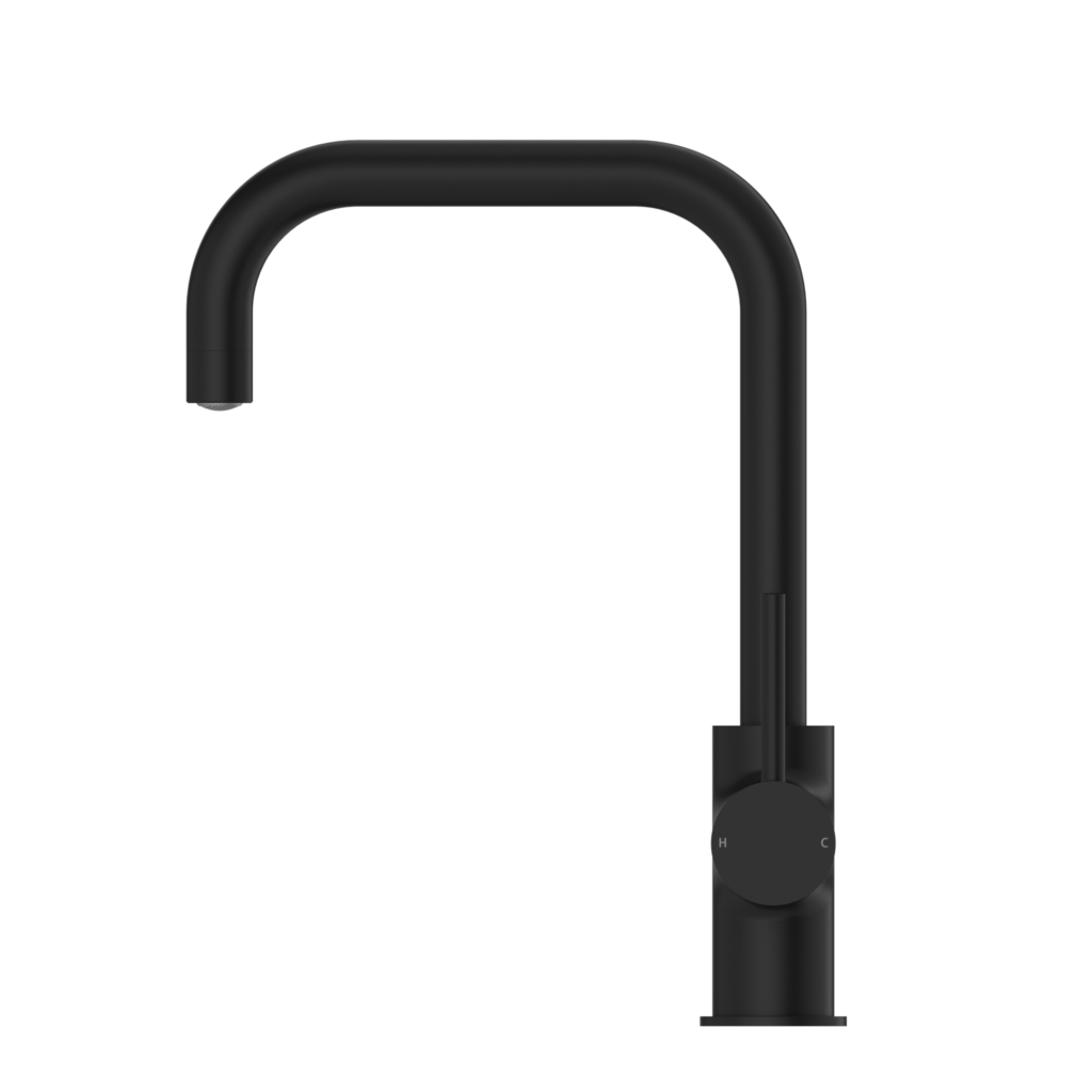 Dolce Square Kitchen Mixer Matte Black