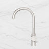 Dolce Kitchen Mixer Gooseneck Brushed Nickel