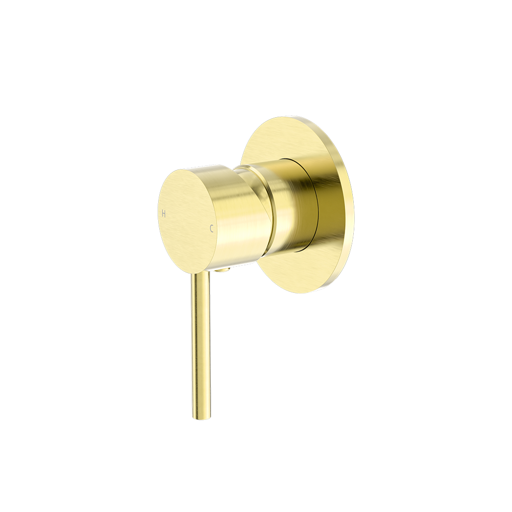 Dolce Shower Mixer Brushed Gold