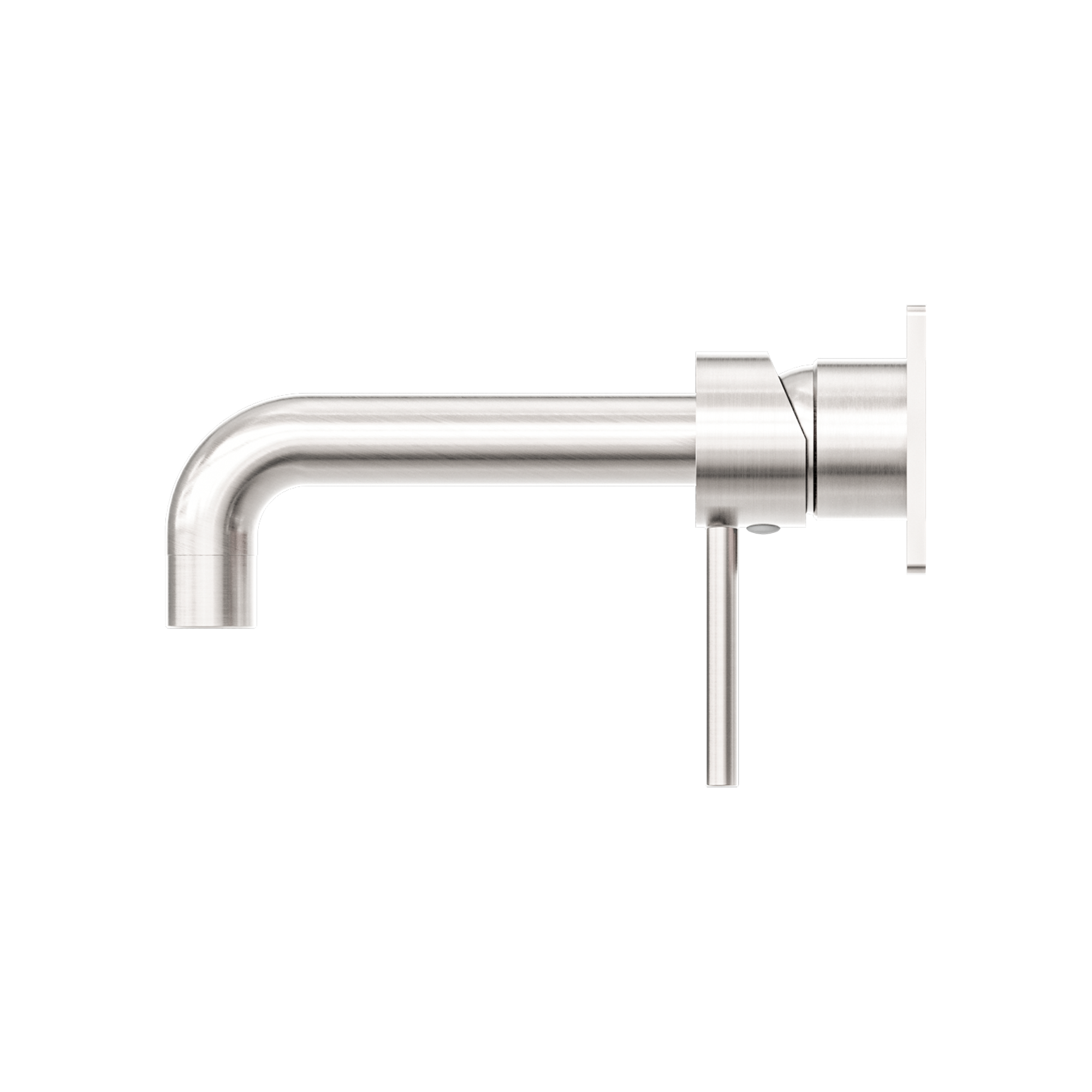 Dolce Wall Basin/Bath Mixer Brushed Nickel