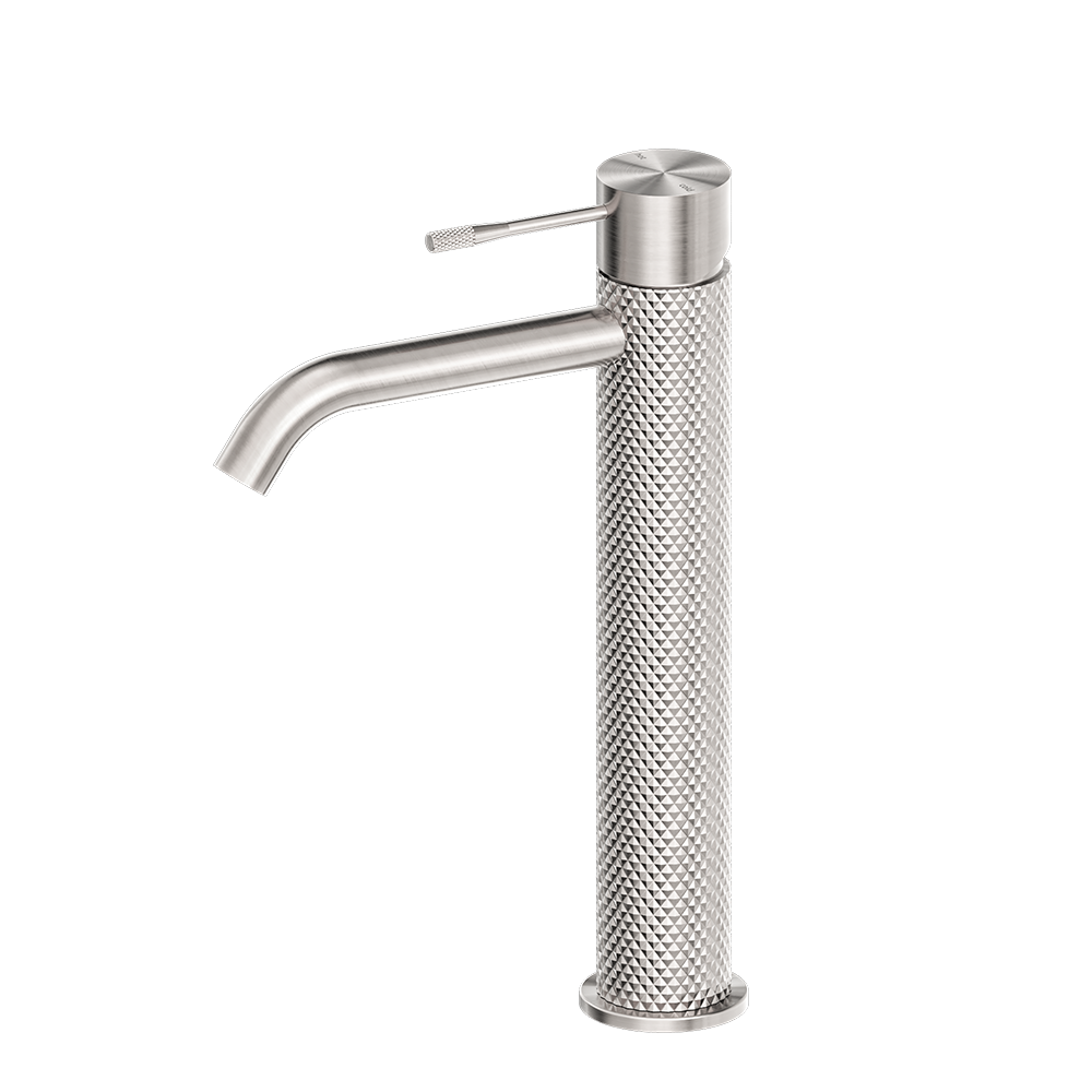 Opal Tall Basin Mixer Brushed Nickel