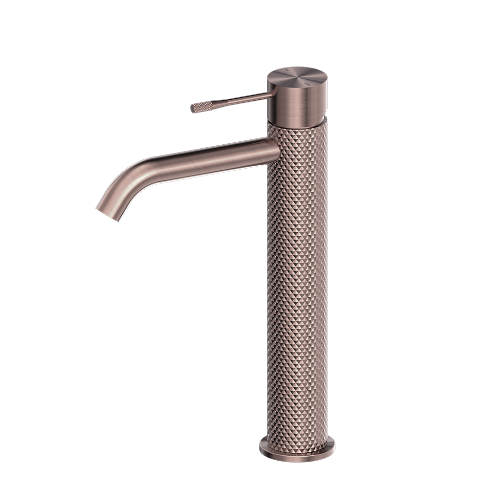 Opal Tall Basin Mixer Brushed Bronze