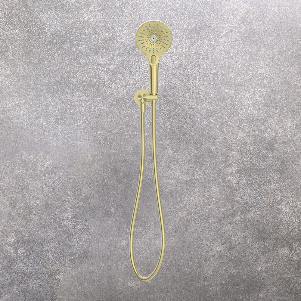 Opal Shower Bracket Brushed Gold