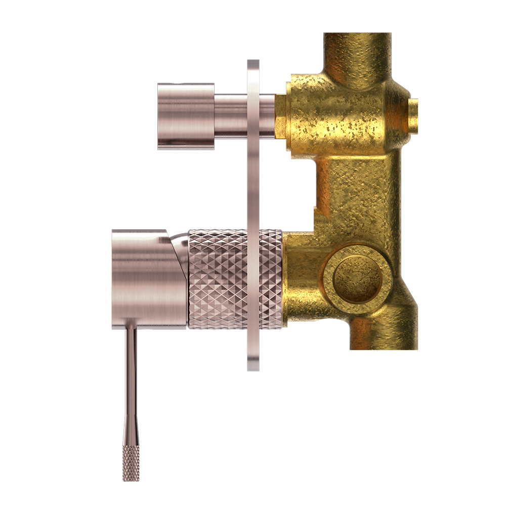 Opal Shower Mixer with Divertor Brushed Bronze