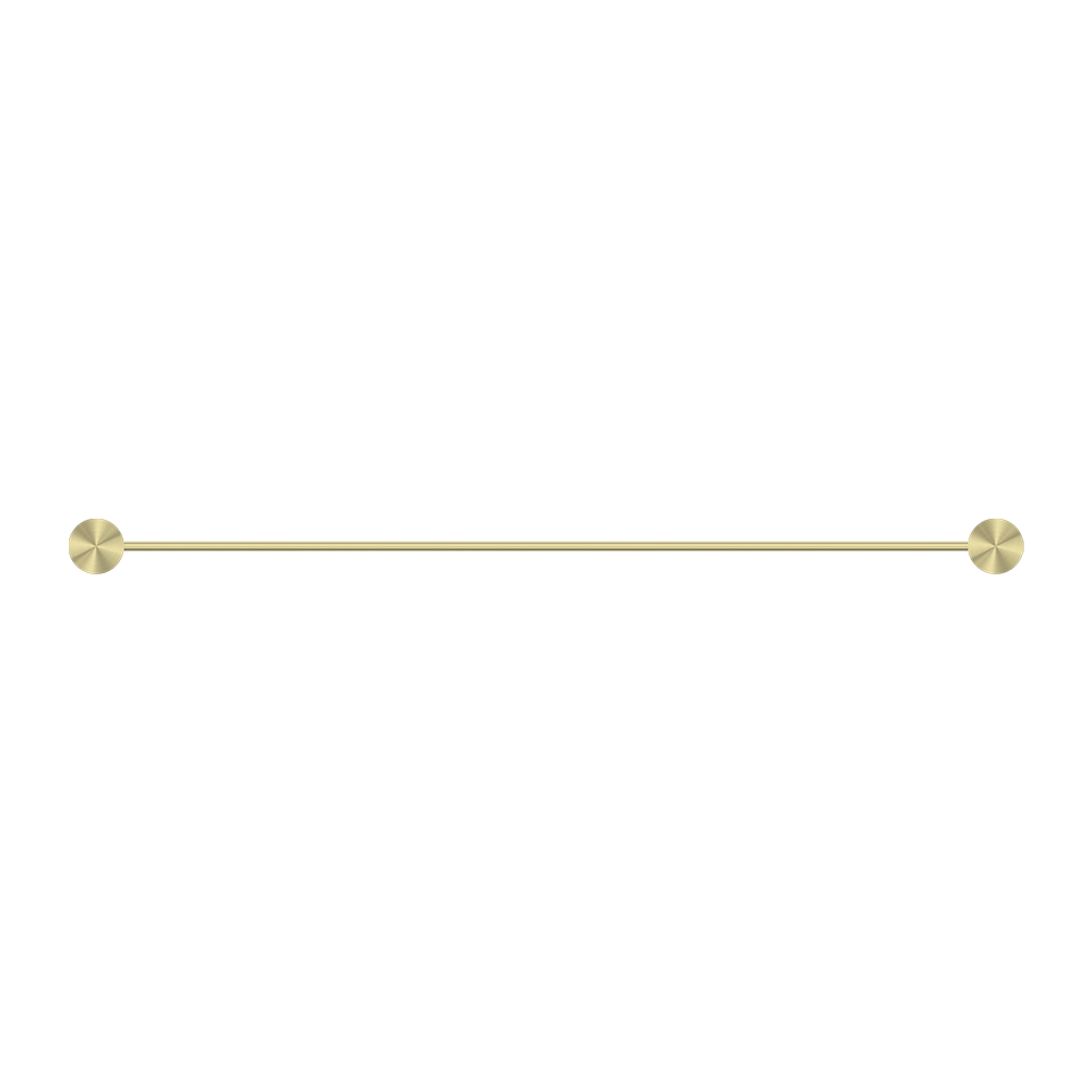 Opal Single Towel Rail 600mm Brushed Gold