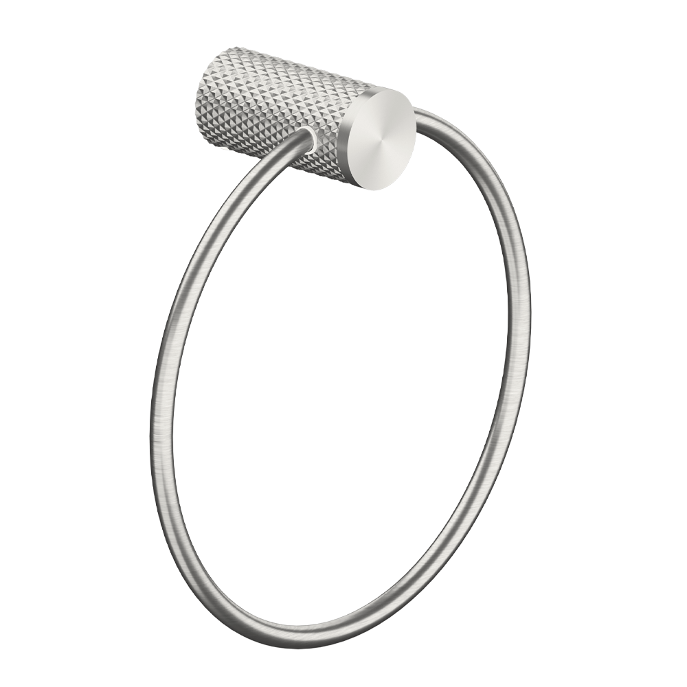 Opal Towel Ring Brushed Nickel