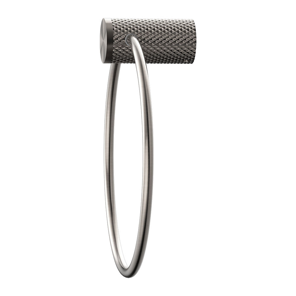 Opal Towel Ring Brushed Nickel