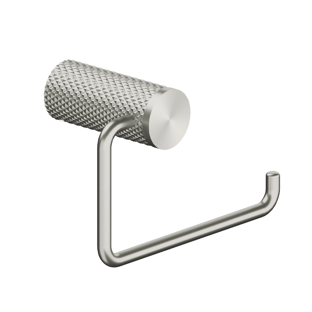 Opal Toilet Roll Holder Brushed Nickel