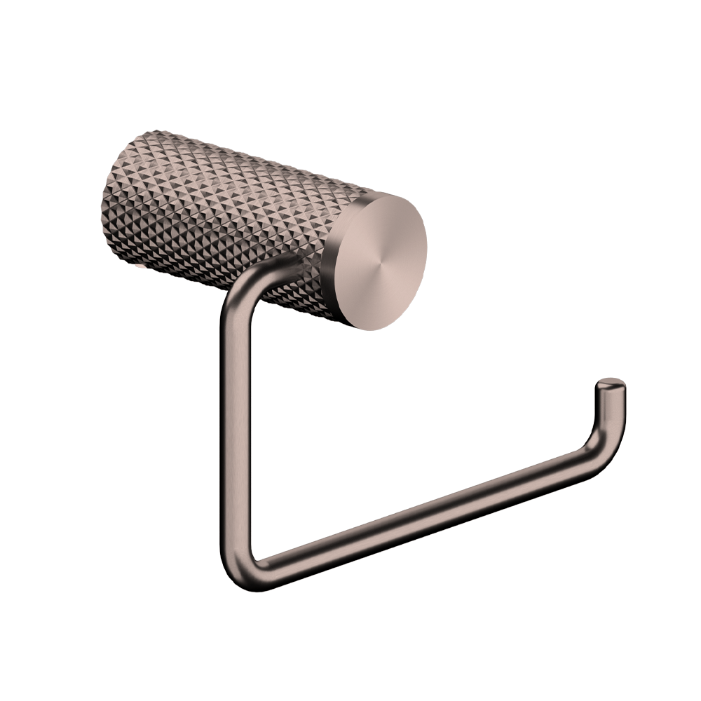 Opal Toilet Roll Holder Brushed Bronze