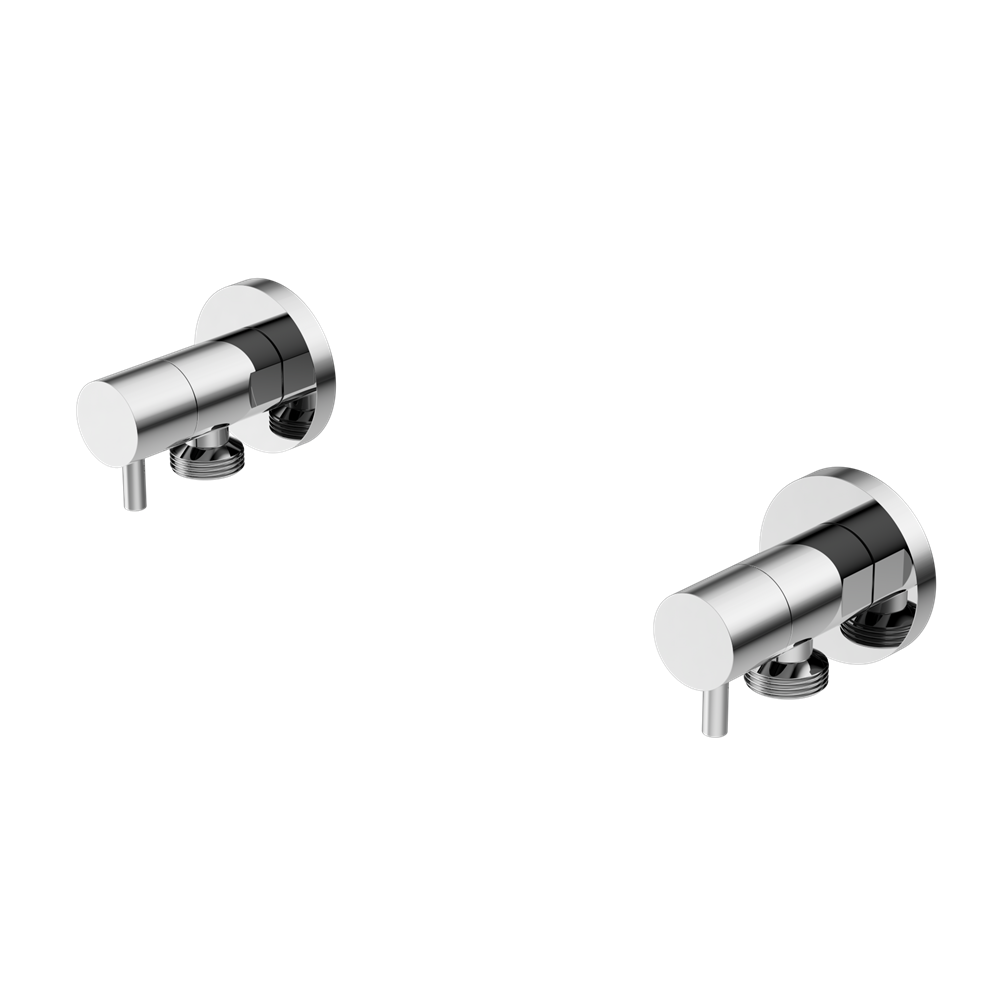 Washing Machine Tap Set Chrome