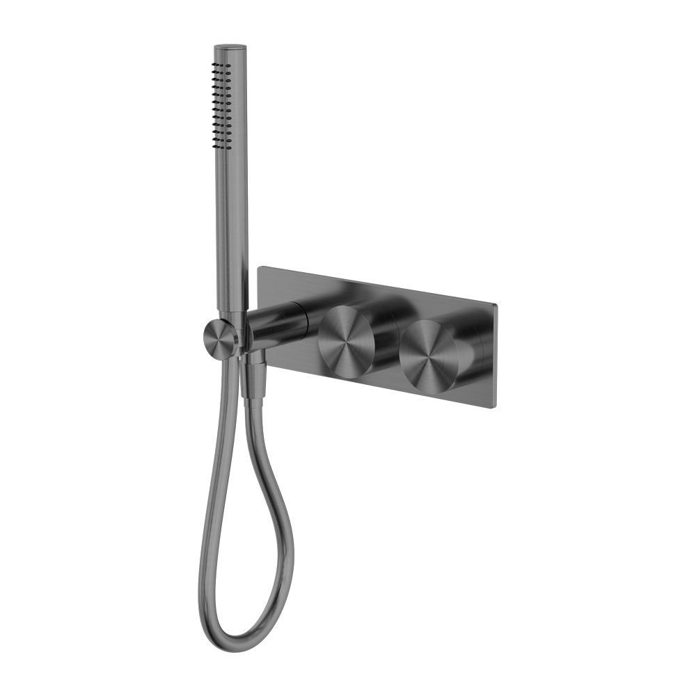 Kara Progressive Shower System Gun Metal