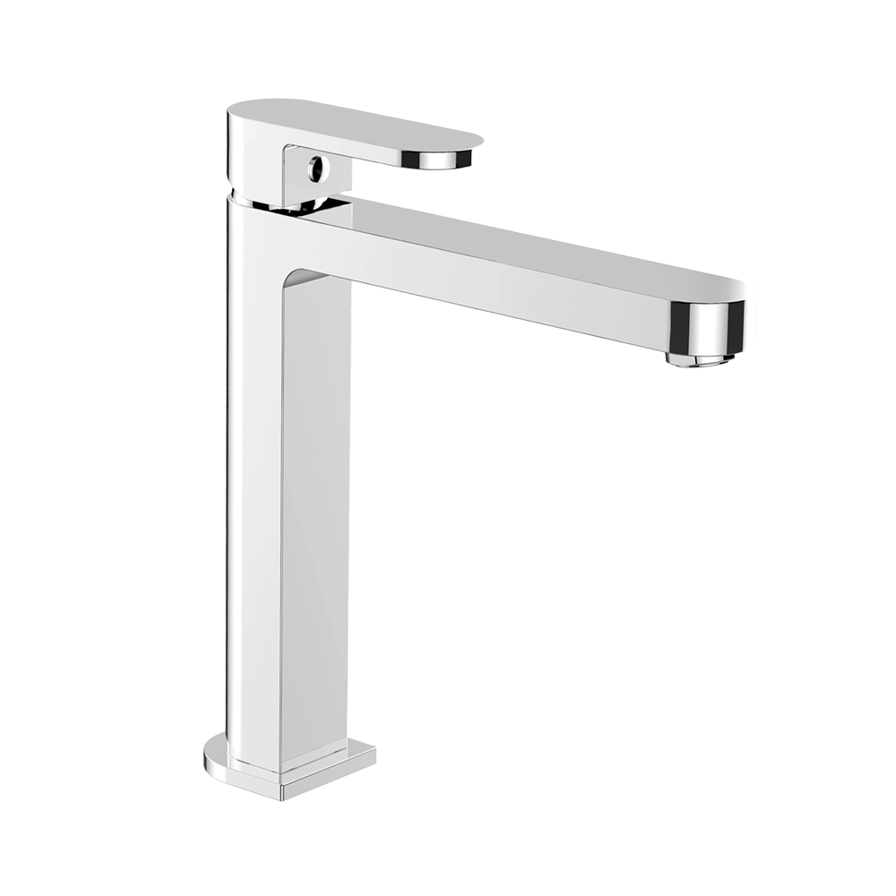 Ecco Tall Basin Mixer Chrome