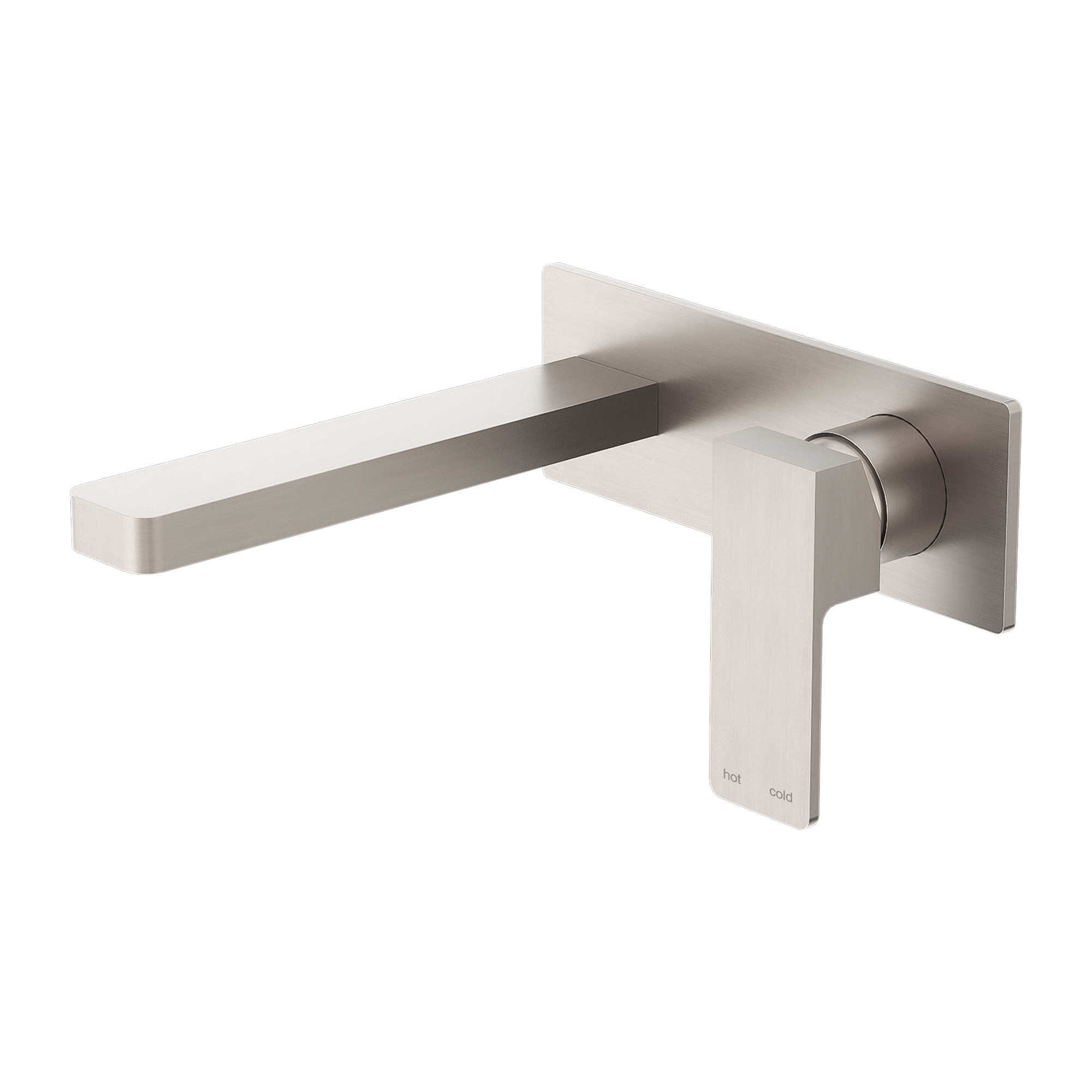 Celia Wall Basin/Bath Mixer Brushed Nickel