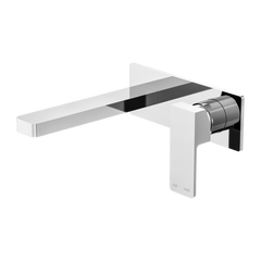 Nero Celia Wall Basin/Bath Mixer Chrome