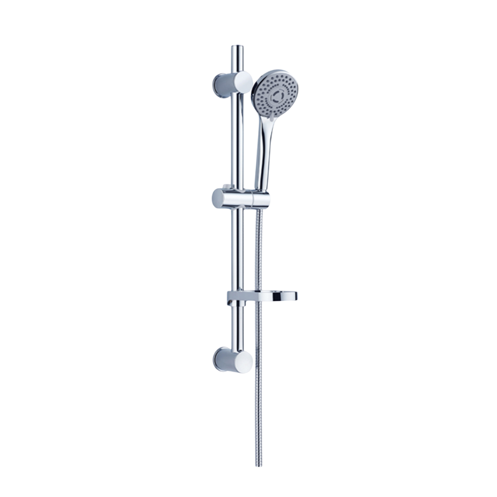 Builder Budget Shower Rail Chrome