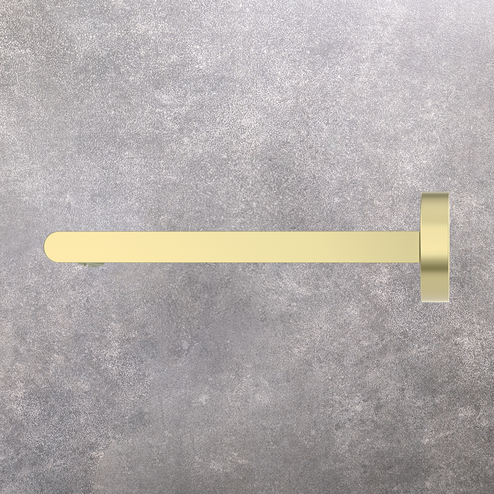 Bianca Bath Spout 240mm Brushed Gold