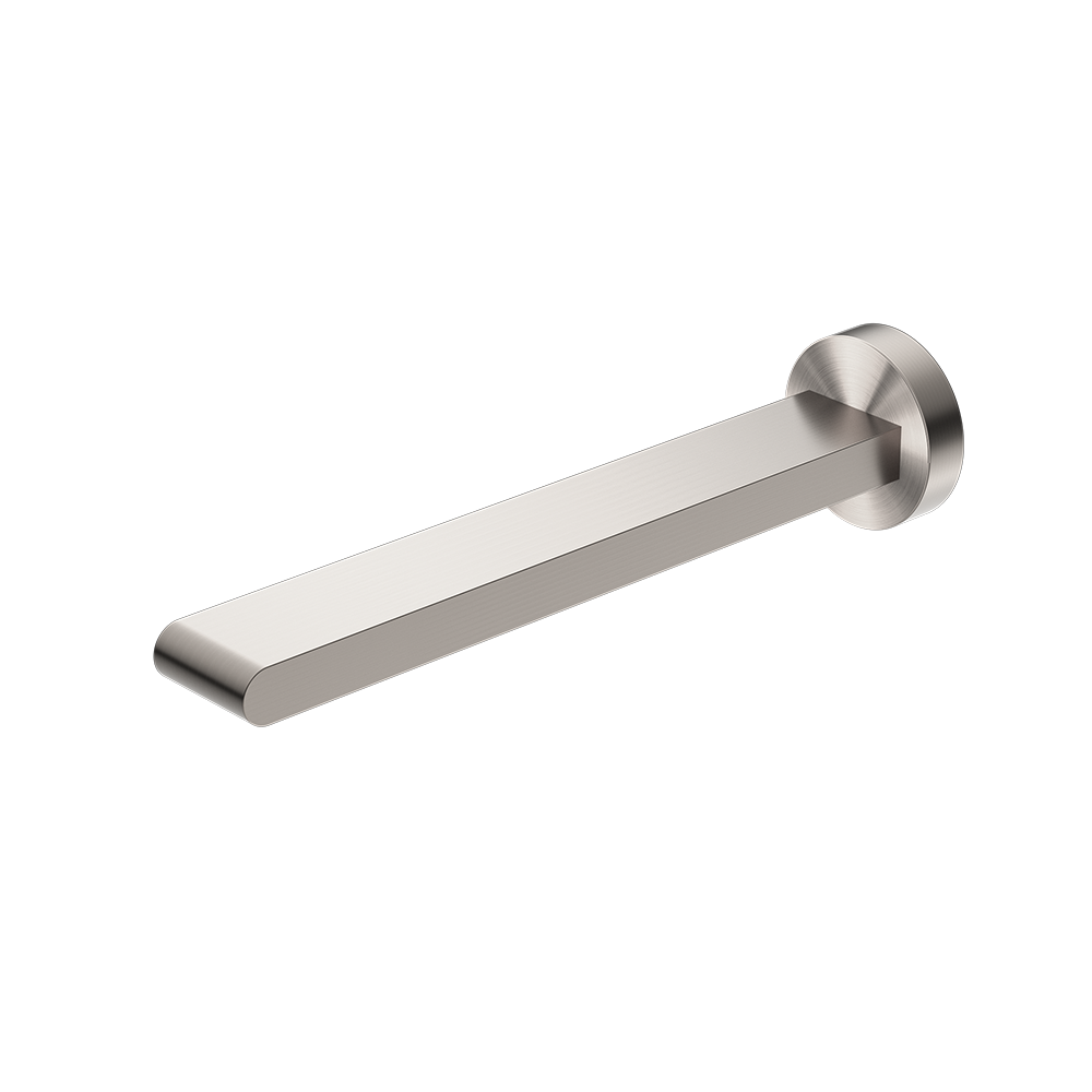 Bianca Bath Spout 240mm Brushed Nickel