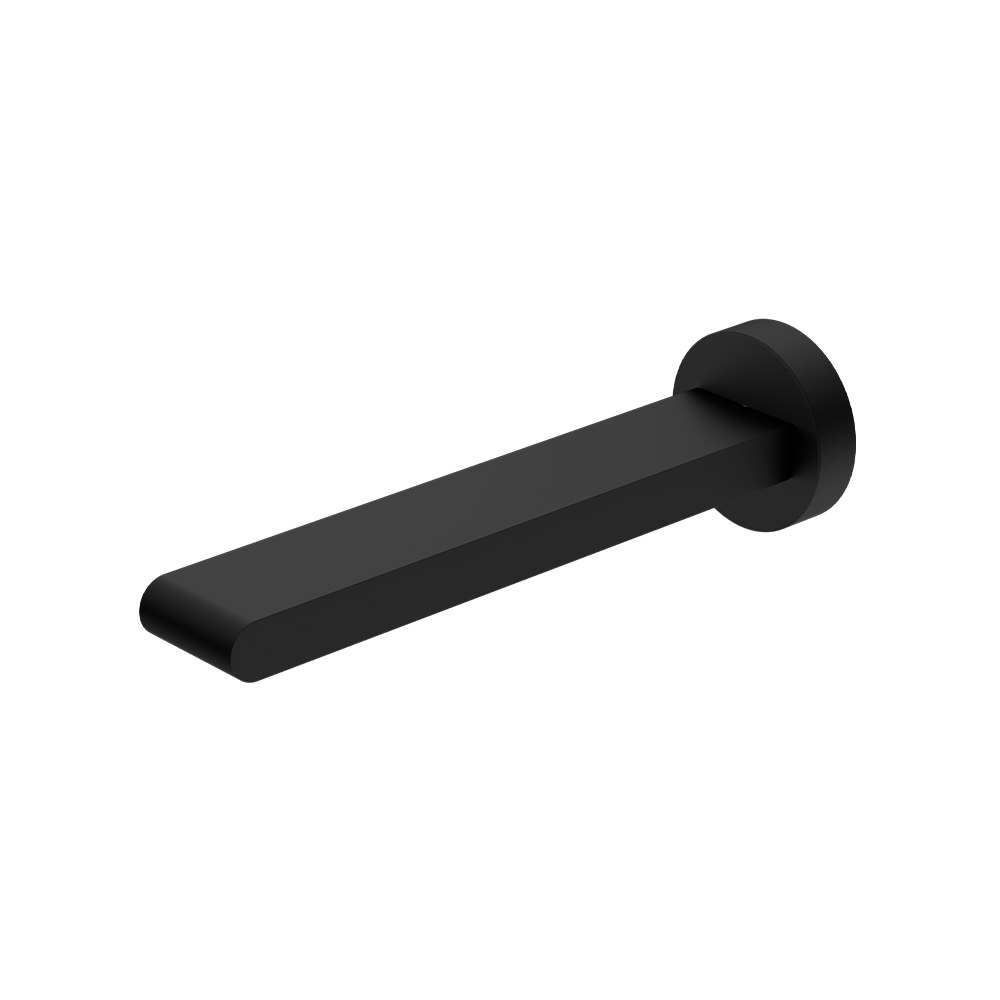 Bianca Bath Spout 200mm Matte Black