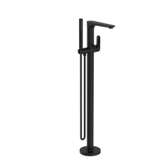 Nero Bianca Freestanding Bath Mixer with Hand Shower Matte Black