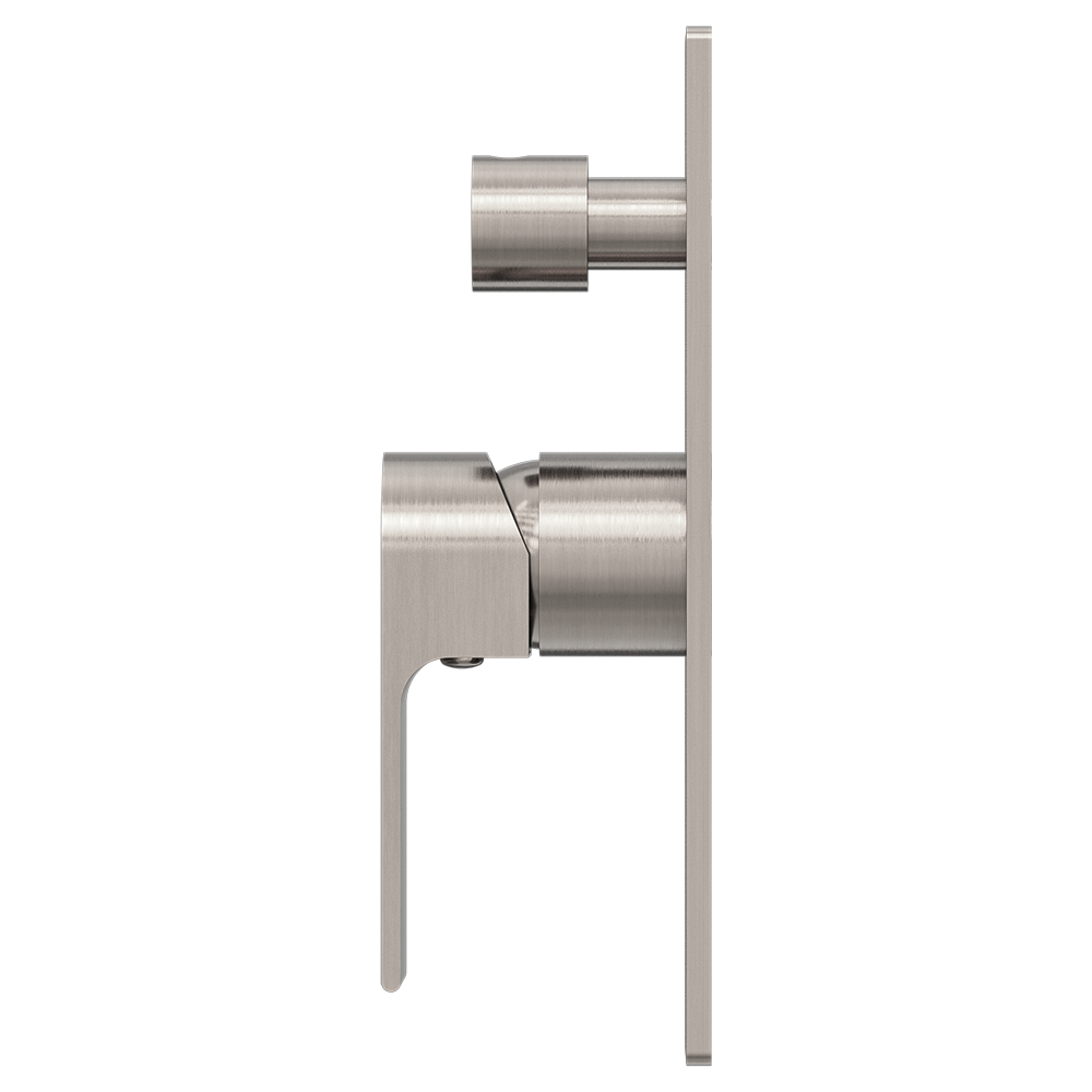 Bianca Shower Mixer with Divertor Brushed Nickel