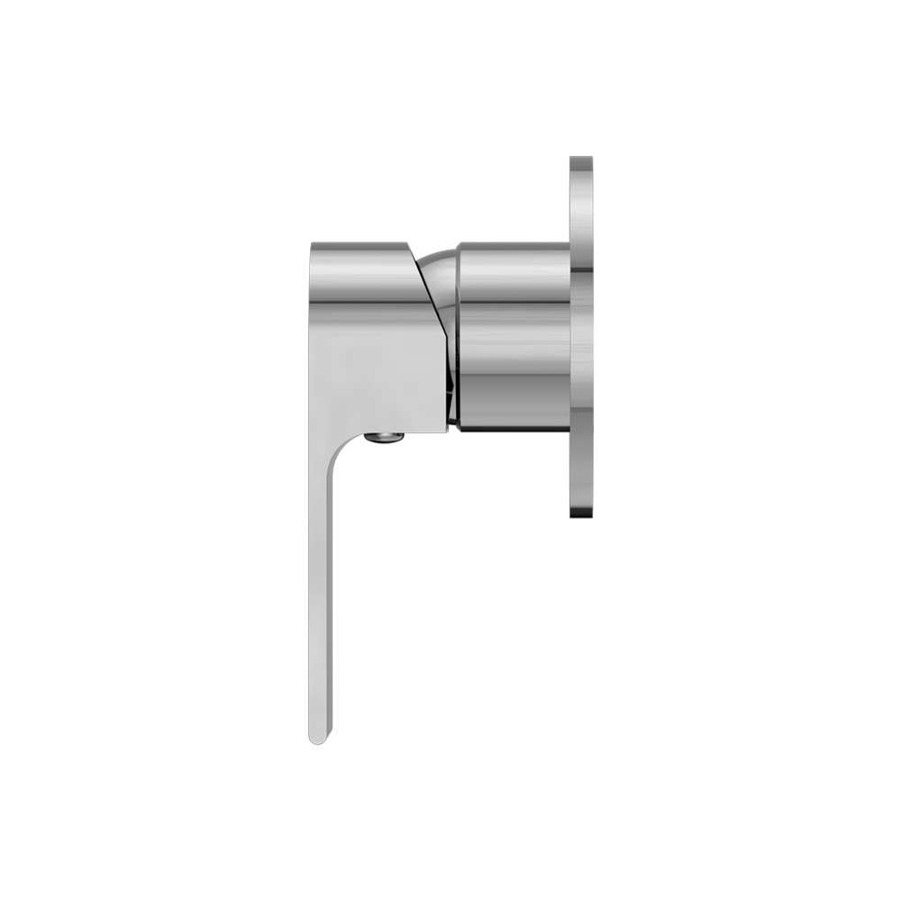 Bianca Shower Mixer with 80mm Round Plate Chrome