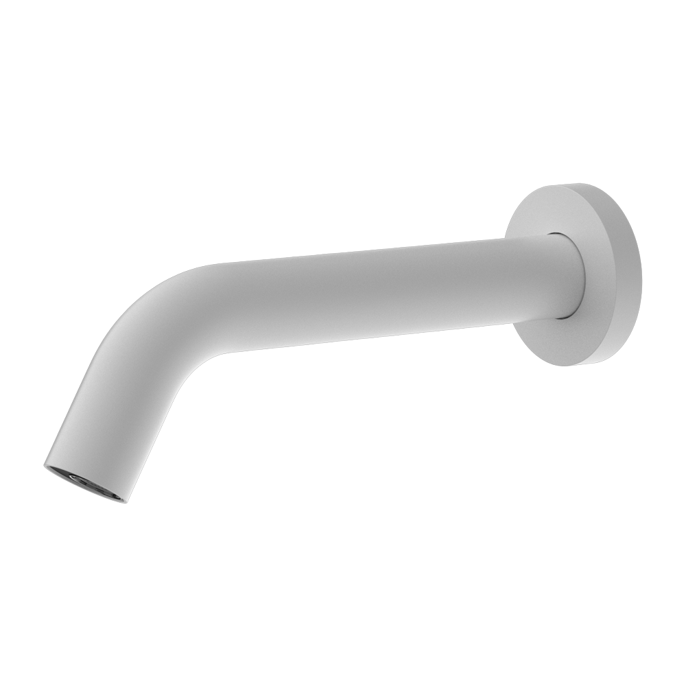 Mecca Wall Mount Sensor Tap Matte White