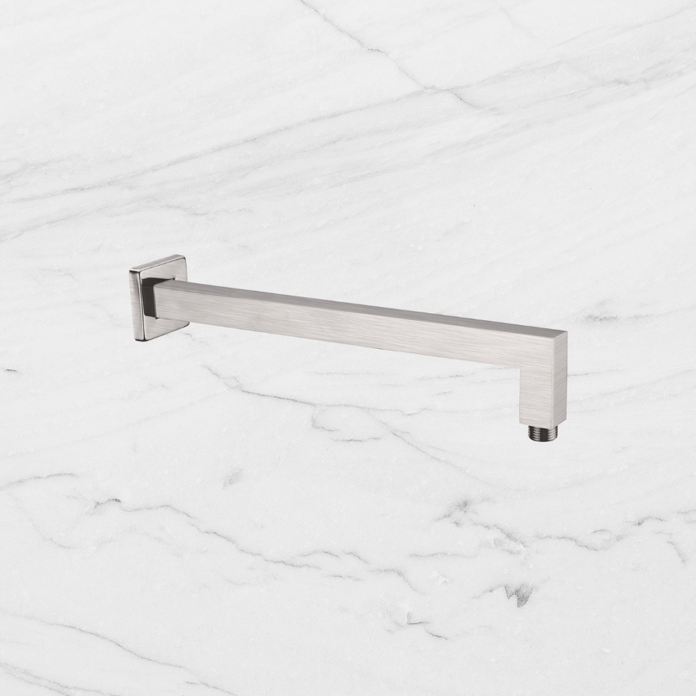 Square Shower Arm Brushed Nickel